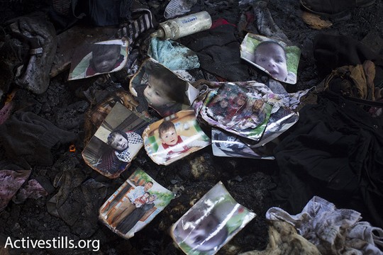 "מה שקרה בדומא לא מפתיע". תמונות של משפחת דוואבשה בחדר השינה השרוף. צילום: אורן זיו/אקטיבסטילס