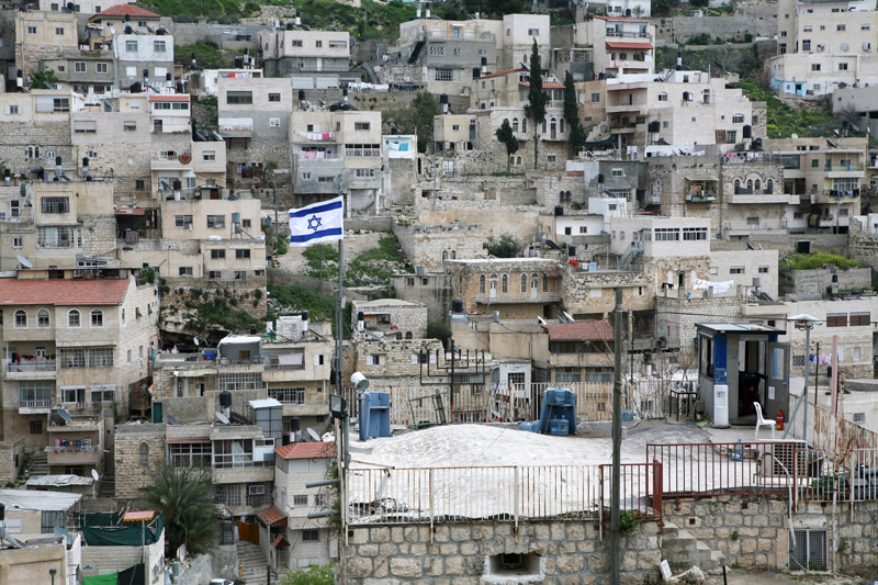 התנחלות יהודית בלב סילוואן. ירושלים המזרחית 2007 (אקטיבסטילס)