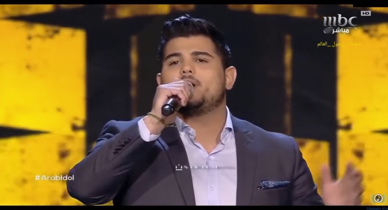 שבר לכולנו את הלב עם ההפסד. אמיר דנדן, מתוך Arab Idol