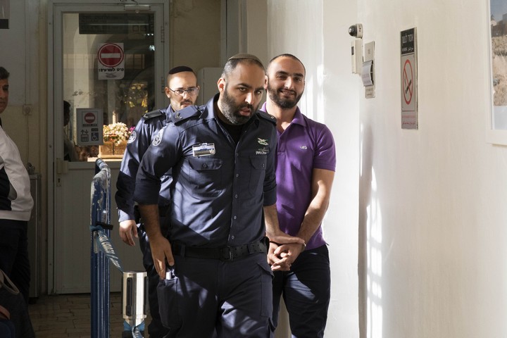 הואשם בתקיפת שוטר, אבל בסופו של דבר השופט הורשע בתקיפתו. אל-חרוף במעצרו הקודם (צילום: אורן זיו / אקטיבסטילס)