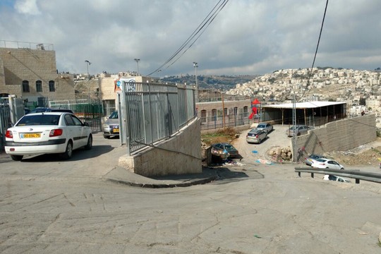 סיבוב המוות בג'בל מוכבר היום (צילום: אורלי נוי)
