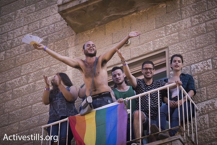 מצעד הגאווה בירושלים, 3 באוגוסט 2017 (אורן זיו/אקטיבסטילס)