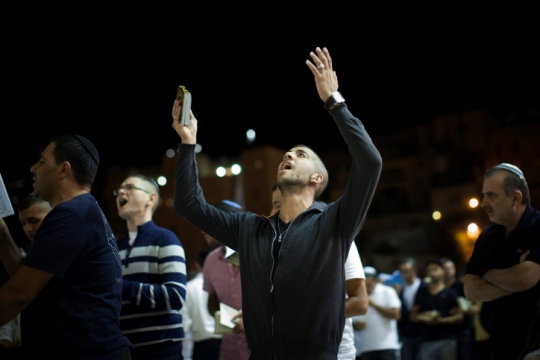 סליחות בערב ראש השנה (צילום: יונתן זינדל, פלאש90)