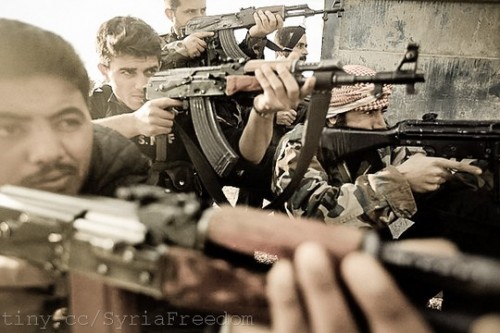 מורדים סורים (Freedom house CC BY 2.0)