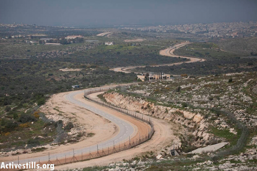 מקטע גדר באזור ירושלים (אורן זיו / אקטיבסטילס)