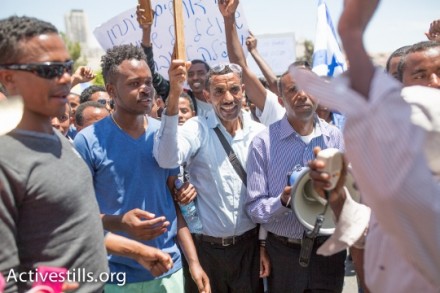 הפגנת יוצאי אתיופיה בירושלים (יותם רונן / אקטיבסטילס)
