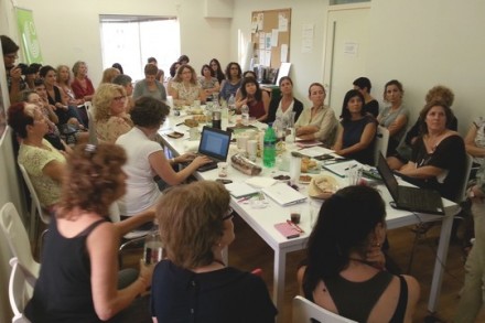 "נשים עושות שלום". מפגש רכזות התנועה להכנת פעילות שטח