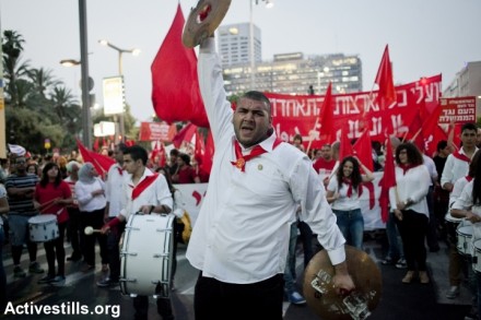 הפגנת אחד במאי, תל אביב (שירז גרינבאום / אקטיבסטילס)