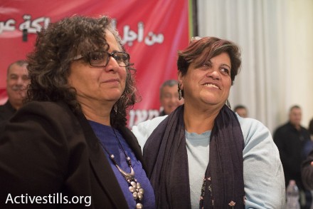 נבילה אספניולי ועאידה תומא סולימאן (אורן זיו / אקטיבסטילס)