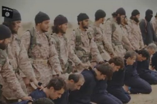 (צילום: מתוך סרטון וידאו שפרסמו המדינה האסלאמית)