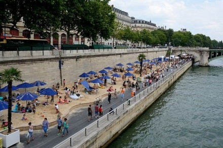 אירועי Paris Plage 2013 (צילום: ויקמדיה Peter Haas / CC-BY-SA-3.0)