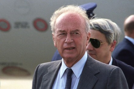 ראש הממשלה יצחק רבין (צילום: רוברט ג. קלמבוס, ויקימדיה)