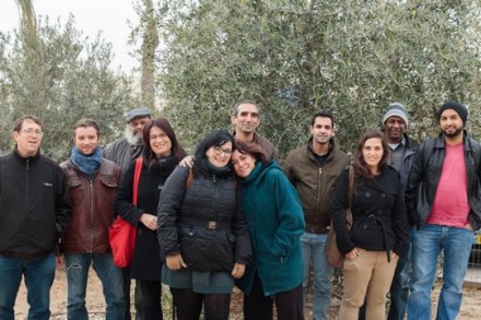 אנשי תנועת הפריפריות (צילום: עומרי קרן-לפידות)