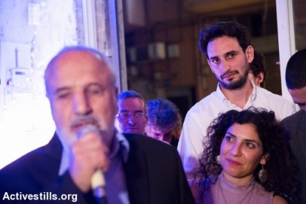 אופיר טובול וארז ביטון בהשקת תור הזהב, תל אביב (יותם רונן / אקטיבסטילס)