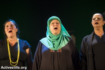 טקס יום הזיכרון המשותף, 2015, ת"א (אורן זיו / אקטיבסטילס)