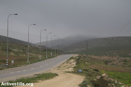 כביש, דרום הר חברון (אורן זיו / אקטיבסטילס)