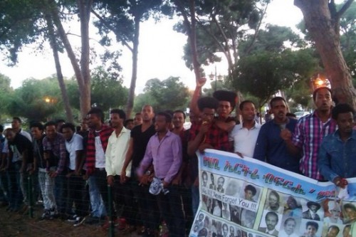 פליטים מתנגדי משטר התעמתו עם באי חגיגת יום העצמאות האריתראי בת"א