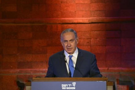 בנימין נתניהו ביד ושם ביום השואה (קובי גדעון, לע"מ)