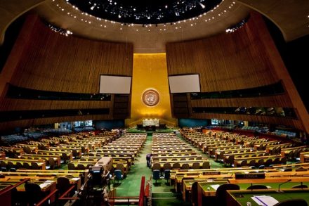 אולם העצרת הכללית של האו"ם, ניו יורק (Art L CC BY-NC-ND 2.0)