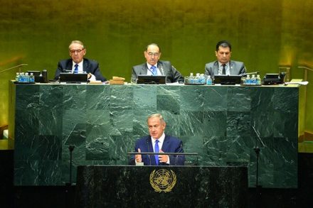פה זה לא אירופה. בשולי נאומו בעצרת האו"ם נפגש נתניהו עם 15 ראשי מדינות ונציגים בכירים ממדינות אפריקה וניסה לחזק את קשרי המדינות (קובי גדעון/לע"מ)