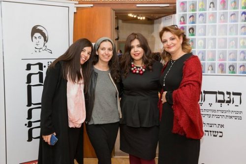 מימין: אסתי רידר, אסתי ביטון-שושן, מיכל צ'רנוביצקי וטלי פרקש. הסופרג'סטיות החרדיות (נעם פיינר)