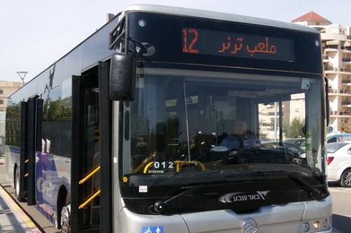 לאחר תלונות תושבים הופסקה כריזה בערבית באוטובוסים בב"ש