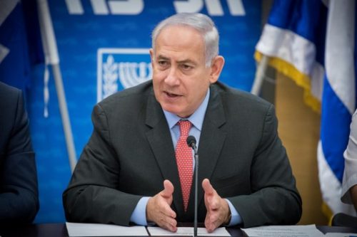 זהות אינטרסים עם "הארץ", נגד העובדים. בנימין נתניהו (יונתן זינדל/פלאש90)