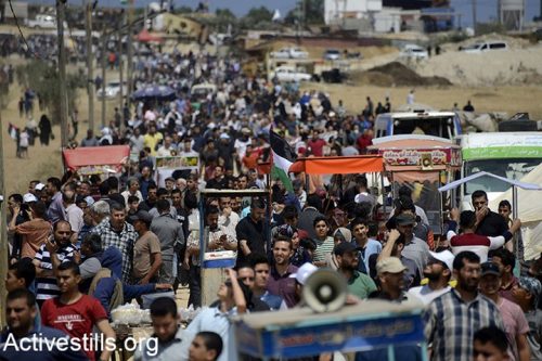 הפלסטינים בעזה מתים לחיות