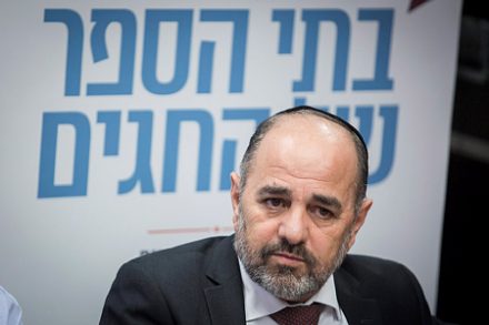 יו"ר ועדת החינוך יעקב מרגי. התפקיד שלו הוא למנוע תשלומי הורים, לא לצעוק עליהם (צילום: הדס פרוש/פלש90)
