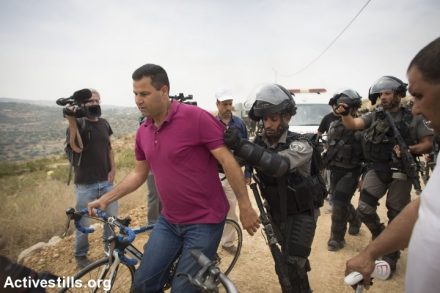עבדאללה אבו רחמה במהלך מעצרו (אורן זיו/ אקטיבסטילס)
