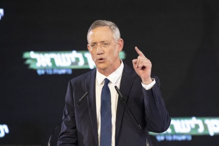 אירוע ההשקה של המפלגה של בני גנץ. (צילומים: אורן זיו / אקטיבסטילס)