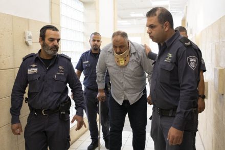מוחמד אבו חומוס מעיסאוויה, בבית המשפט המחוזי בירושלים (צילום: אורן זיו)